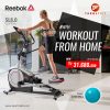 workout from home reebok elliptical sl 8.0