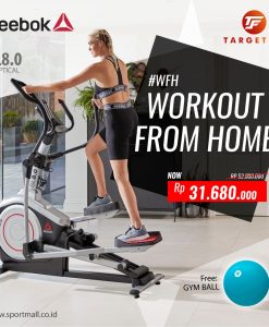 workout from home reebok elliptical sl 8.0
