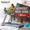 workout from home reebok treadmill sl 8.0 dc